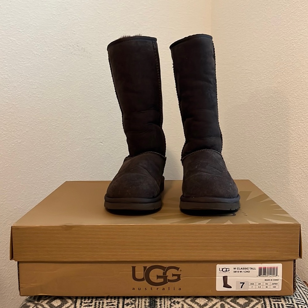 Tall Brown Ugg Boots